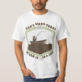 Camiseta Pesca Engraçada Para Homens Pescadores