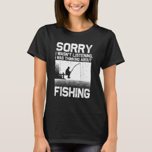 Camiseta Pesca Engraçada Para Homens, Trout Bass Pescador V