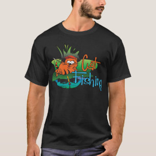 Camiseta Pesca engraçada - pesca do gato