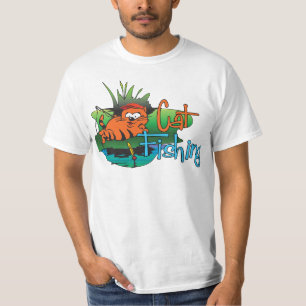 Camiseta Pesca engraçada - pesca do gato