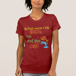 Camiseta Pesca Engraçada - Quase Capturada