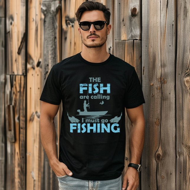 Camiseta Pesca engraçado dizendo (Criador carregado)