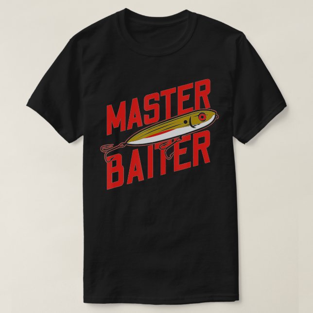 Camiseta Pesca Engraçado - Pesca Mestre Baiter (Frente do Design)
