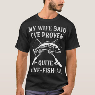 Camiseta Pesca Engraçado Pun Pescador Dizendo Peixe 3