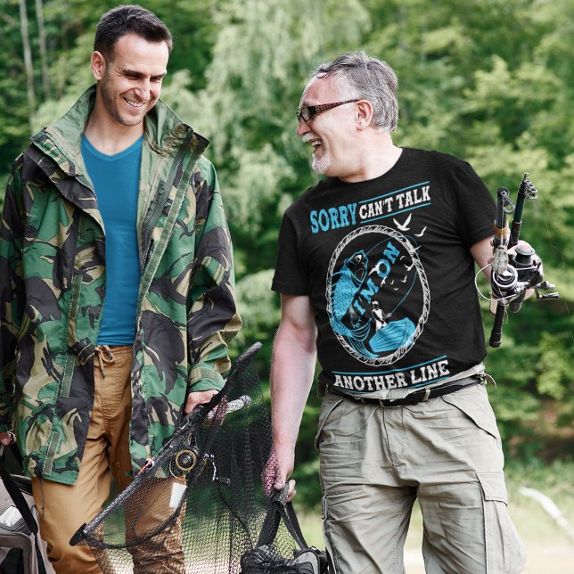 Camiseta Pesca fanática pescadora foi pescar (Criador carregado)