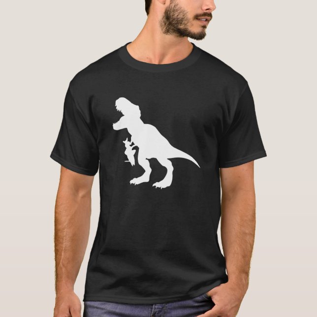 Camiseta Pesca Fishsaurus Rex Dinossaur (Frente)
