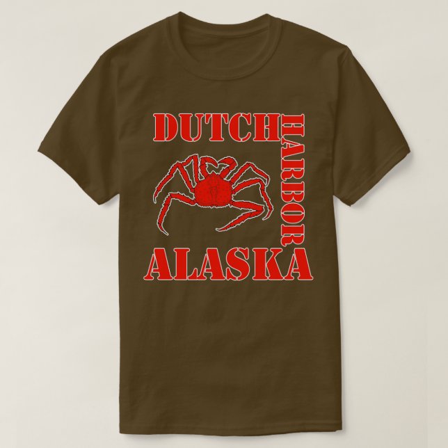 Camiseta Pesca holandesa no Alasca (Frente do Design)