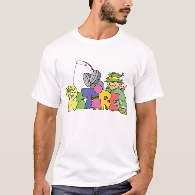 Camiseta Pesca ida aposentada (Frente)