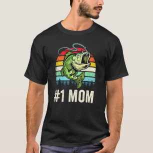 Camiseta Pesca legal 1 Mãe Mulher Fisher Bass F