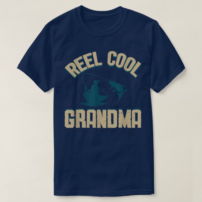 Camiseta Pesca Legal da vovó (Frente do Design)