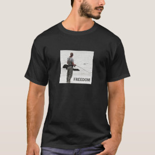 Camiseta Pesca livre (escuro)