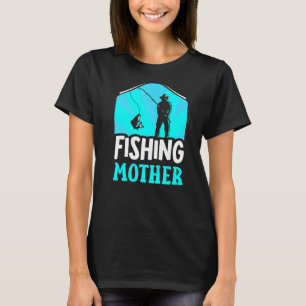 Camiseta Pesca Mãe Peixe Pescado Pescador Diz Mãe M