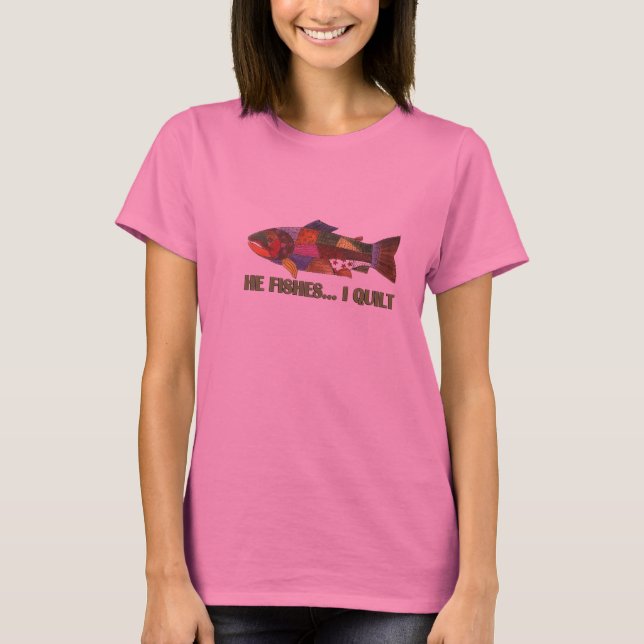 Camiseta Pesca, mim estofa (Frente)