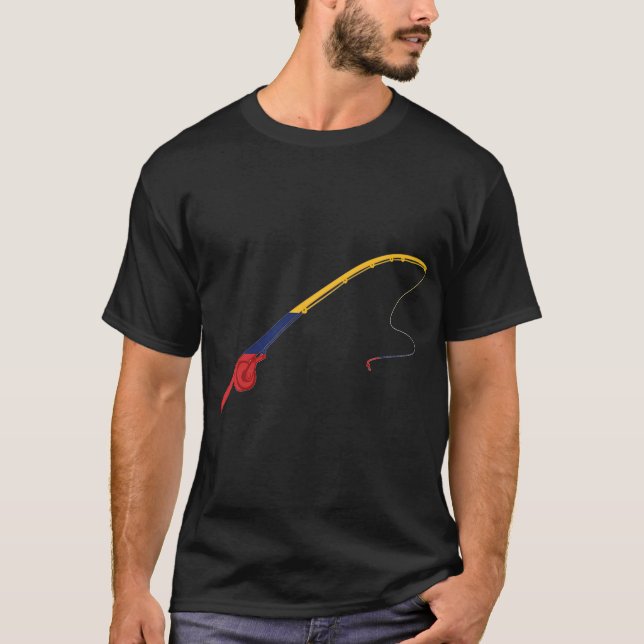 Camiseta Pesca na Colômbia (Frente)