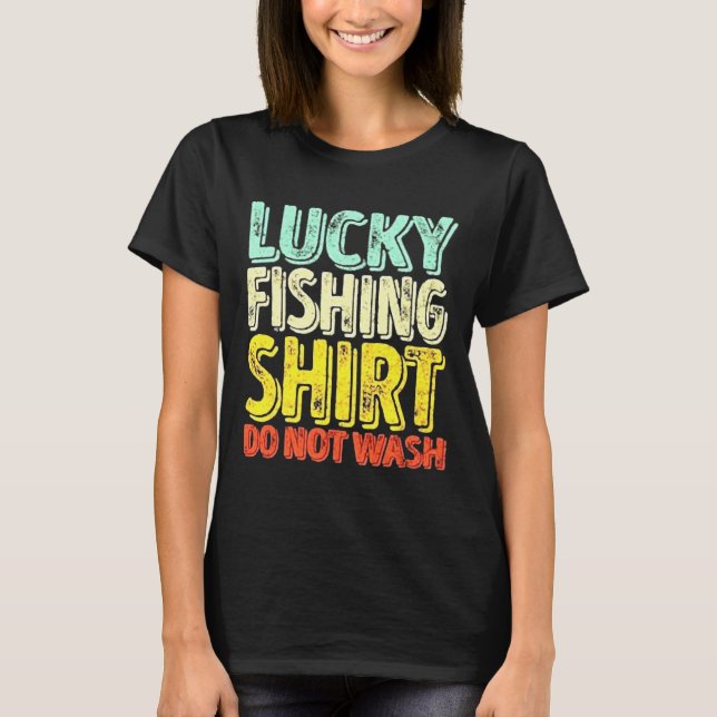 Camiseta Pesca, Não Lavar (Frente)