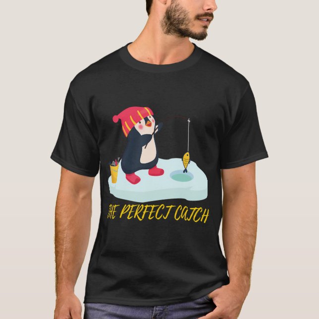 Camiseta Pesca no gelo (Frente)