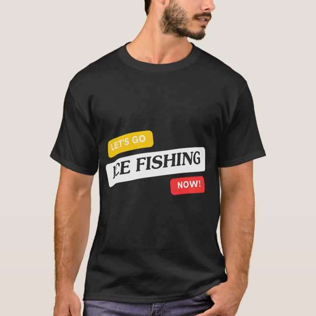 Camiseta Pesca no Gelo (Frente)