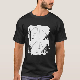 Camiseta Pesca no Gelo Vintage Retro