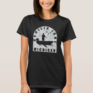 Camiseta Pesca no Lago Cecilia Michigan