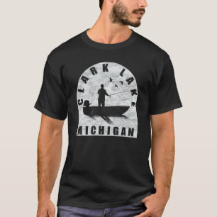 Camiseta Pesca no Lago Clark Michigan