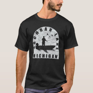 Camiseta Pesca no Lago Cochran Michigan