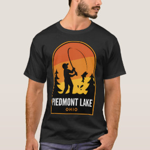 Camiseta Pesca no Lago Piedmont Ohio