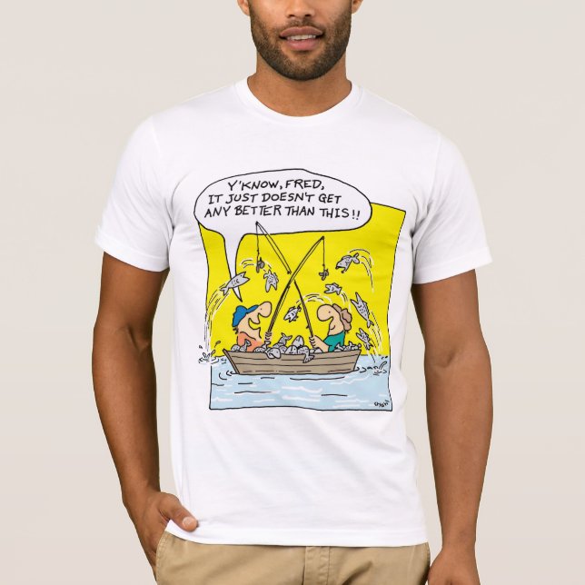 Camiseta Pesca-Obtenha melhor (Frente)