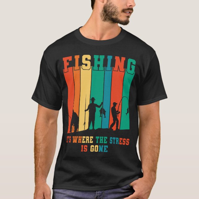 Camiseta Pesca Para O Pescador Masculino (Frente)