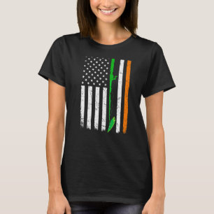 Camiseta Pesca Patriótica Irlandesa Americana