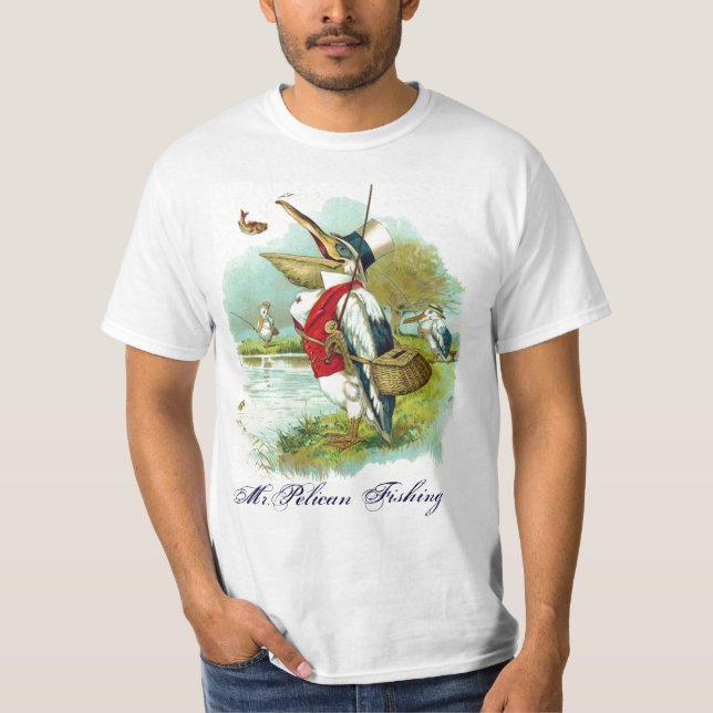 CAMISETA PESCA PELICAN (Frente)