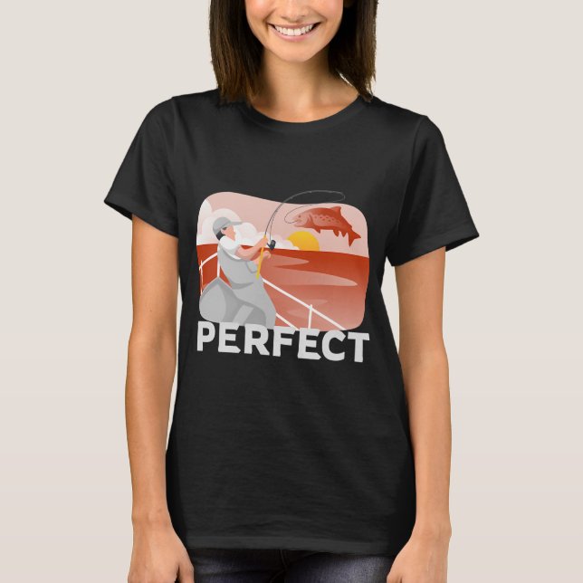 Camiseta Pesca perfeita (Frente)