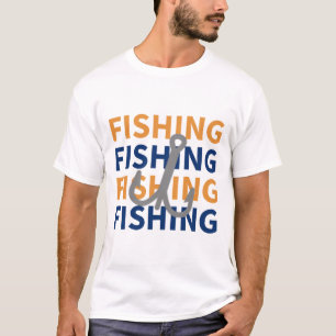 Camiseta Pesca, Pesca, Pesca, Pesca - Presente De Pesca