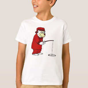 Camiseta Pesca polar do gelo nos pijamas