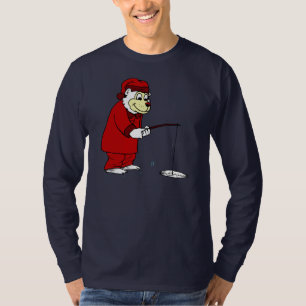 Camiseta Pesca polar do gelo nos pijamas