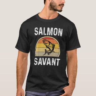 Camiseta Pesca Salmão-Savana Pescadores Retro