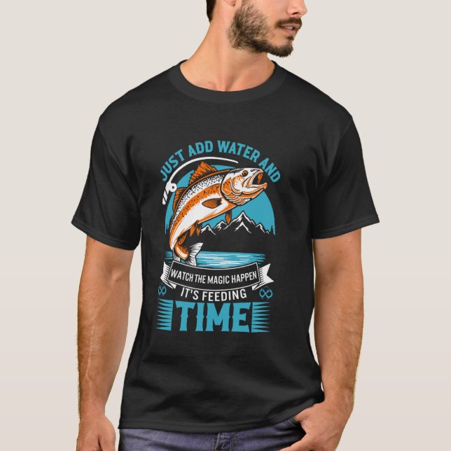 Camiseta Pesca Só Adicionar Água (Frente)