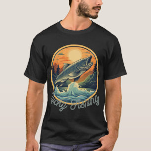 Camiseta Pesca sortuda de manhã
