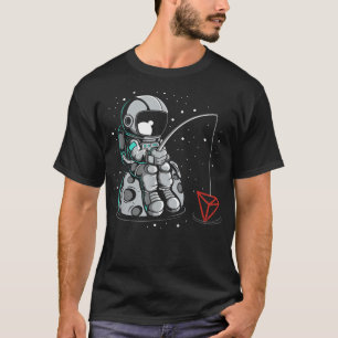 Camiseta Pesca TRX,Token do Ativo Digital Tron Moin Bloccha