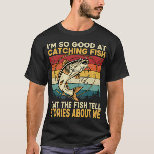 Camiseta Pesca Vintage 90s legal Gráfico de Pesca
