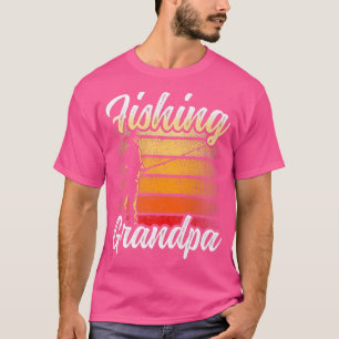 Camiseta Pesca Vovô Peixe Derrame Pescador Gran