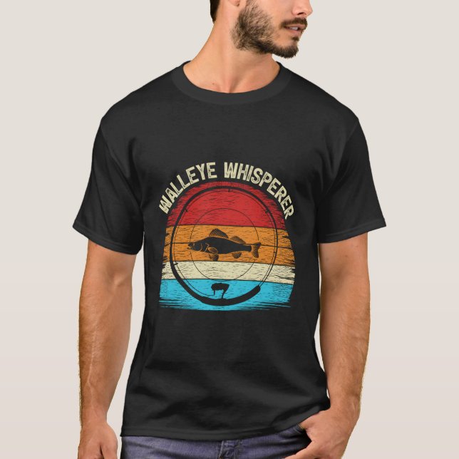 Camiseta Pesca Walleye Whisperer (Frente)