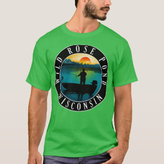 Camiseta Pesca Wild Rosa Pond Wisconsin