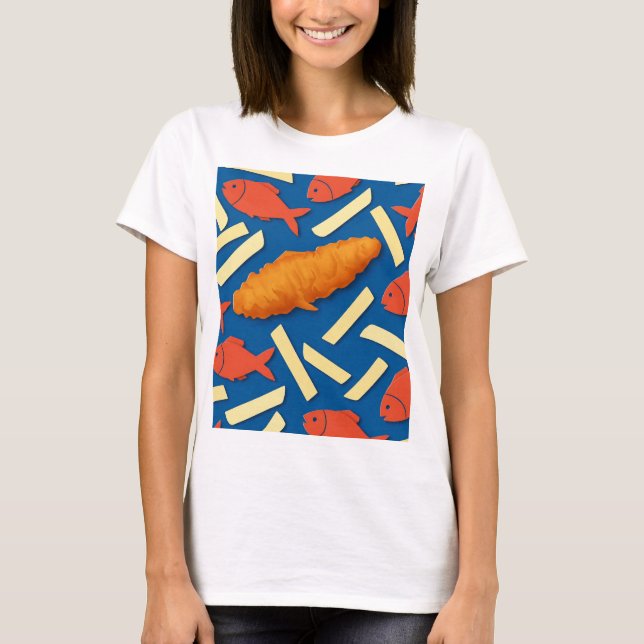 Camiseta Pescado e tremoço (Frente)