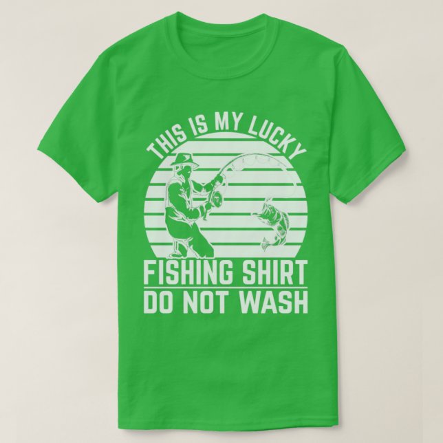 Camiseta Pescador Angle Fish Engraçado Pesca com Pesca (Frente do Design)