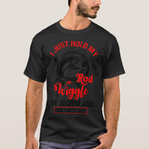 Camiseta Pescador Aniversário Bem Saído Da Pesca