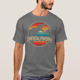 Camiseta Pescador Comercial Dinossauro