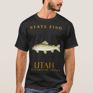 Camiseta Pescador da Bandeira Patriótica Americana