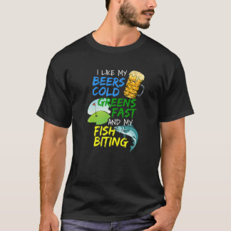 Camiseta Pescador De Bebê Engraçado Pescando Golfe Pl