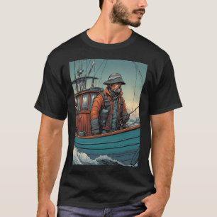 Camiseta Pescador de Cachorro
