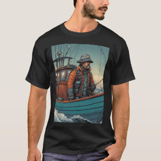 Camiseta Pescador de Cachorro